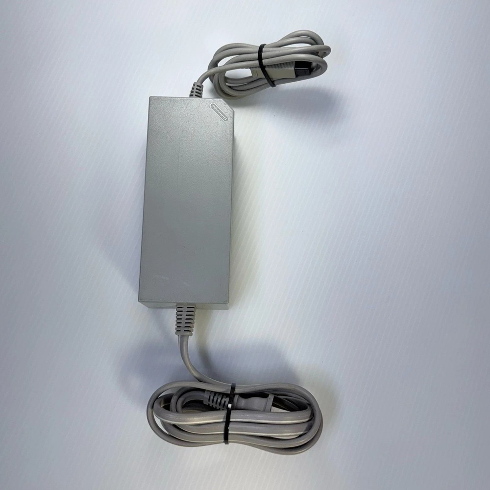 Nintendo Wii AC Power Adapter RVL-002 Original OEM Gray Power Supply Cord